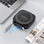 iW51 Qi2.2 bezdrôtová MagSafe nabíjačka pre iPhone / AirPods - 25W - čierna