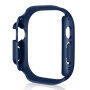 Matné púzdro s tvrdeným sklom pre Apple Watch Ultra 49mm - čierne