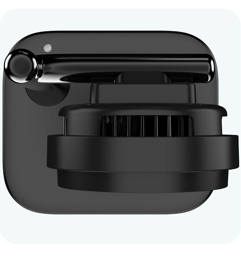 C69 Qi2 2v1 magnetický bezdrôtový stojan pre iPhone / AirPods - 25W - biely