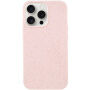 Matný ekologicky rozložiteľný kryt pre iPhone 15 Pro - ružový