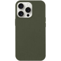 Matný ekologicky rozložiteľný kryt pre iPhone 15 Pro Max - olivový