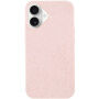 Matný ekologicky rozložiteľný kryt pre iPhone 16 - ružový