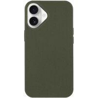 Matný ekologicky rozložiteľný kryt pre iPhone 16 Plus - olivový