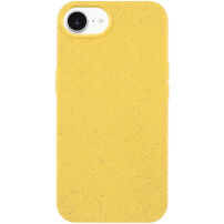 Matný ekologicky rozložiteľný kryt pre iPhone 16e / 17e - žltý