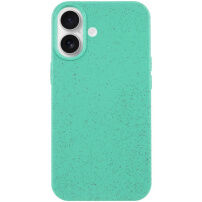 Matný ekologicky rozložiteľný kryt pre iPhone 17 - tyrkysový