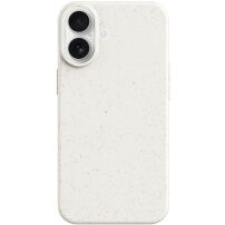 Matný ekologicky rozložiteľný kryt pre iPhone 17 - béžový