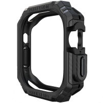 Odolné puzdro so vzorom karbónových vlákien pre Apple Watch Ultra 49 mm - čierne