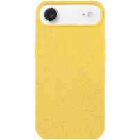 Matný ekologicky rozložiteľný kryt pre iPhone Air - žltý