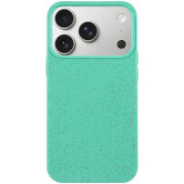 Matný ekologicky rozložiteľný kryt pre iPhone 17 Pro - tyrkysový