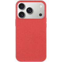 Matný ekologicky rozložiteľný kryt pre iPhone 17 Pro Max - červený