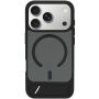 LeReach matný kryt s MagSafe a výklopným stojanom pre iPhone 17 Pro Max - čierny