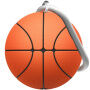 ELAGO Sport Edition silikónový obal s karabínou pre AirTag 1 / 2 - basketbalová lopta