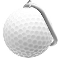 ELAGO Sport Edition silikónový obal s karabínou pre AirTag 1 / 2 - golfová loptička
