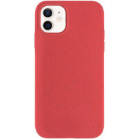 Matný ekologicky rozložiteľný kryt pre iPhone 11 - červený