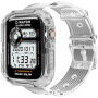 Puzdro s transparentným remienkom pre Apple Watch 45mm / 44mm / 42mm - číre