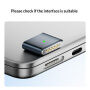 AP3-100T nabíjacia redukcia - USB-C na MagSafe 3 pre MacBook - strieborná