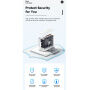 ESSAGER ES-CD37 rýchlonabíjací adaptér s portmi 2x USB-C / 2x USB-A - 100W - biely