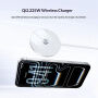 Yesido DS41 Qi2 bezdrôtová MagSafe nabíjačka pre iPhone - 25W - biela