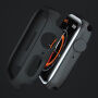 xDfind matné púzdro pre Apple Watch 41mm - čierne