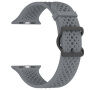 xDfind dierovaný silikónový remienok pre Apple Watch 42mm / 41mm / 40mm / 38mm - tmavosivý