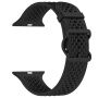xDfind dierovaný silikónový remienok pre Apple Watch Ultra 49mm / 46mm / 45mm / 44mm / 42mm - čierny