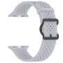xDfind dierovaný silikónový remienok pre Apple Watch Ultra 49mm / 46mm / 45mm / 44mm / 42mm - sivý