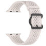 xDfind dierovaný silikónový remienok pre Apple Watch Ultra 49mm / 46mm / 45mm / 44mm / 42mm - béžový