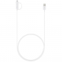 Originálny Samsung dátový a&nbsp;nabíjací kábel USB-A / USB-C / micro USB - 1,5 m - biely