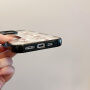Transparentný kryt so vzorom vianočných perníčkov pre iPhone 16 Plus - hnedý
