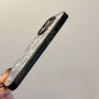 Transparentný kryt so vzorom vianočných perníčkov pre iPhone 12 Pro Max - hnedý