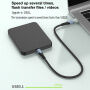 Audio, nabíjacia a dátová redukcia - USB-C na USB-A - sivá