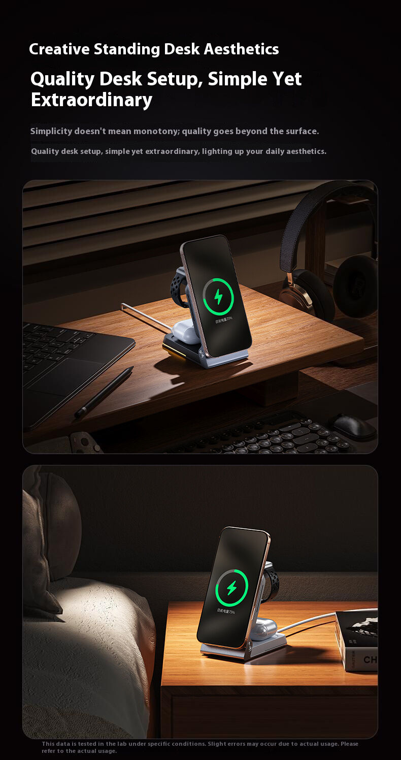 WEKOME WP-U180 Qi2 3v1 skladací magnetický bezdrôtový stojan pre iPhone / Apple Watch / AirPods - 15W - sivý WEKOME WP-U180 Qi2 3v1 skladací magnetický bezdrôtový stojan pre iPhone / Apple Watch / AirPods - 15W - sivý