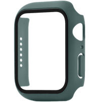 Matné púzdro s tvrdeným sklom pre Apple Watch 41mm - petrolejové
