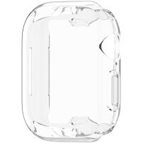 Lesklé púzdro z mäkkého plastu s ochranou displeja pre Apple Watch 42mm (Series 10 / 11) - číre