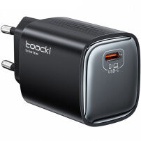 Toocki TCT45 GaN rýchlonabíjací adaptér s portom USB-C - 45W - čierny