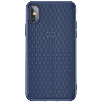 BASEUS Wave kryt pre iPhone XS Max – tmavomodrá