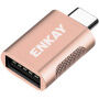 ENKAY ENK-AT131 dátová redukcia - USB-A na USB-C - ružovozlatá