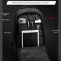 WEPOWER W-1346 batoh pre iPad / MacBook do 16" - tmavomodrý