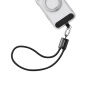 ESSAGER ES-X83 nabíjací a dátový kábel a pútko - USB-C na USB-C - 30 cm - čierny