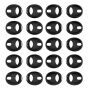 Ochranné návleky na slúchadlá pre AirPods Pro 3 - 5 ks - čierne
