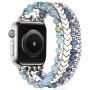 xDfind korálikový remienok pre Apple Watch 42mm / 41mm / 40mm / 38mm - modrostrieborný