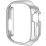 xDfind metalické púzdro pre Apple Watch Ultra 49mm - strieborné