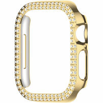 xDfind metalické púzdro posiate kamienkami pre Apple Watch 41mm - zlaté