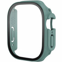 xDfind matné púzdro s tvrdeným sklom pre Apple Watch Ultra 49mm - petrolejové