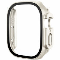 xDfind metalické púzdro s tvrdeným sklom pre Apple Watch Ultra 49mm - starlight