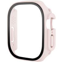 xDfind matné púzdro s tvrdeným sklom pre Apple Watch Ultra 49mm - ružové
