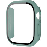 xDfind matné púzdro s tvrdeným sklom pre Apple Watch 46mm - petrolejové