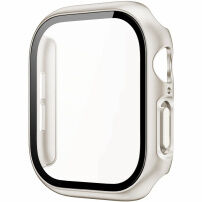 xDfind metalické púzdro s tvrdeným sklom pre Apple Watch 46mm - starlight