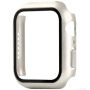xDfind metalické púzdro s tvrdeným sklom pre Apple Watch 44mm - starlight
