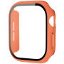xDfind matné púzdro s tvrdeným sklom pre Apple Watch 42mm (Series 10 / 11) - oranžové